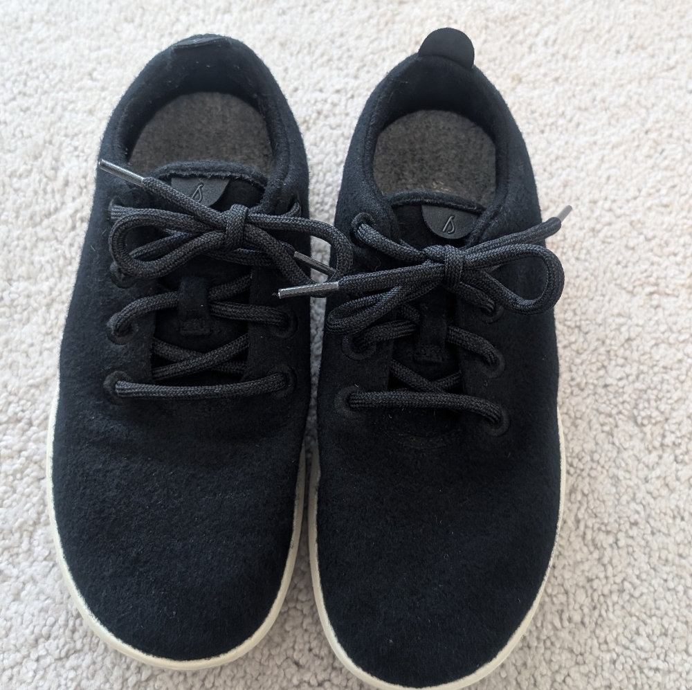Allbirds Wool Runner Black Athletic Sneaker Shoes